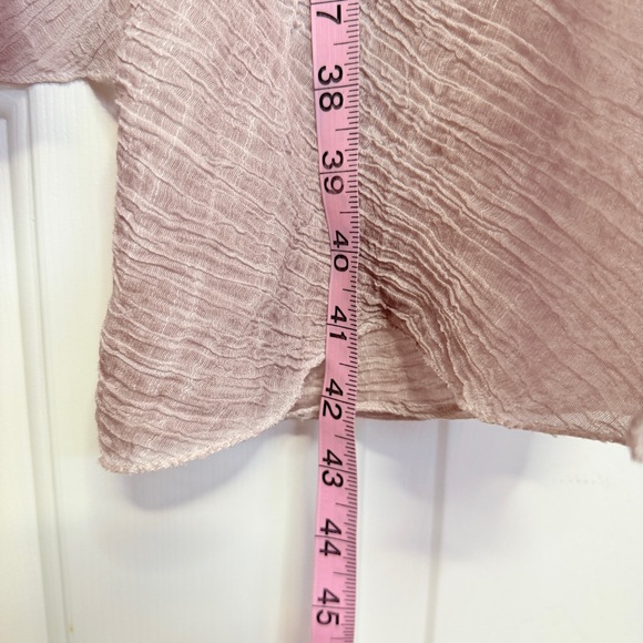 Women’s Cardigan Lace Pink Embroidered Boho Size XXL - Picture 12 of 12